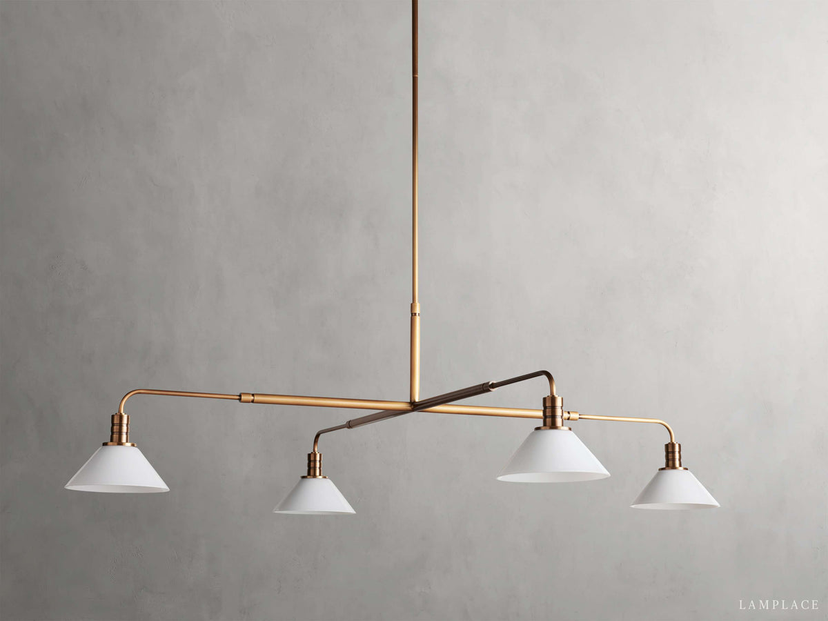 Theron Cone Cluster Round Chandelier
