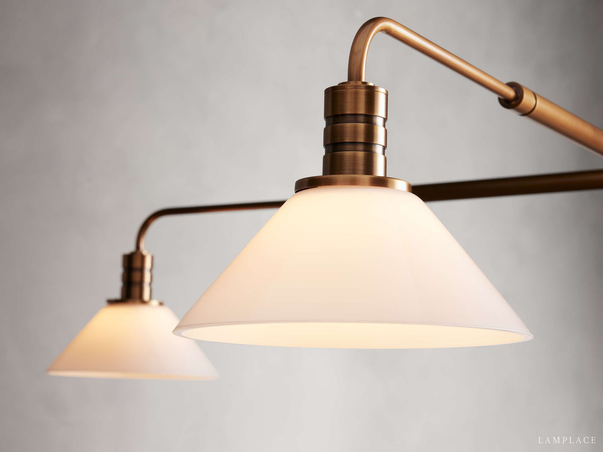 Theron Cone Cluster Round Chandelier