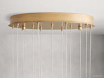 Arica Handcrafted Alabaster Round Chandelier