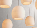 Arica Handcrafted Alabaster Linear Chandelier