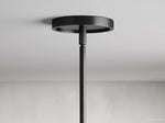 Rhodes Midcentury Torch Round Chandelier