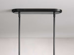 Rhodes Midcentury Torch Linear Chandelier