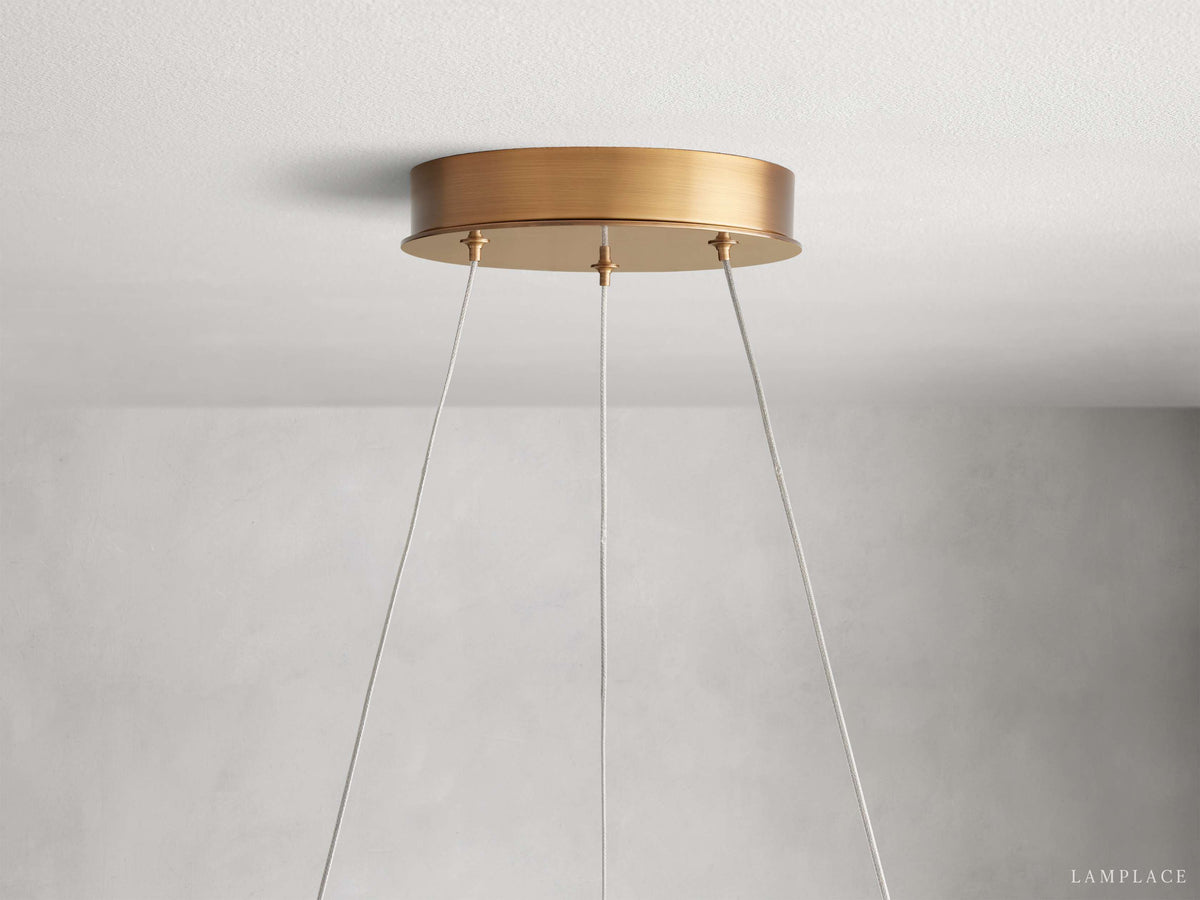 Lyla Floral Whisper Two-Tier Chandelier
