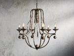 Bonita Dramatic Lacquer Frame Chandelier