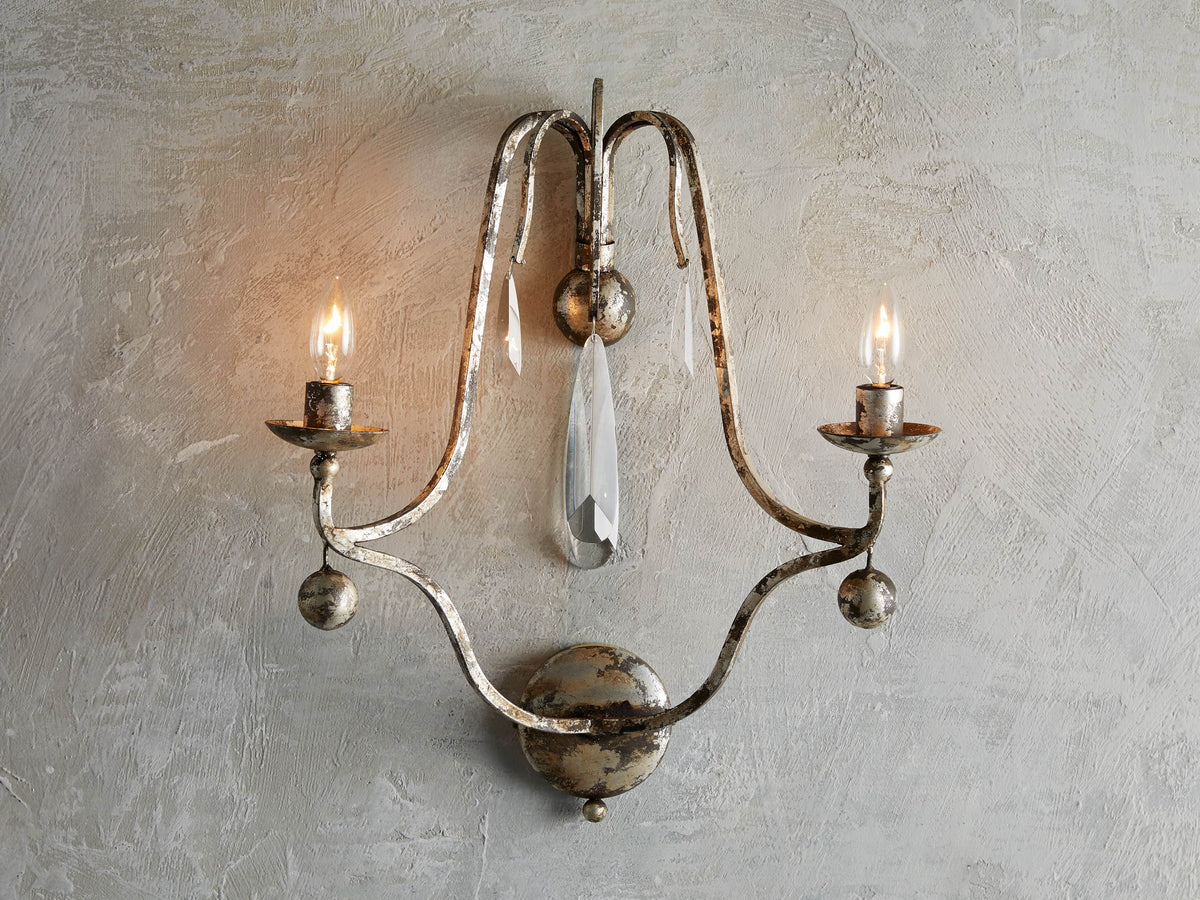 Bonita Dramatic Lacquer Wall Sconce