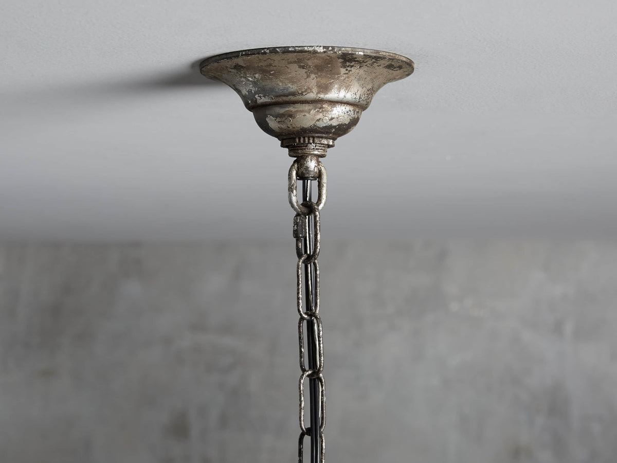 Fotini Patina Crown Round Chandelier