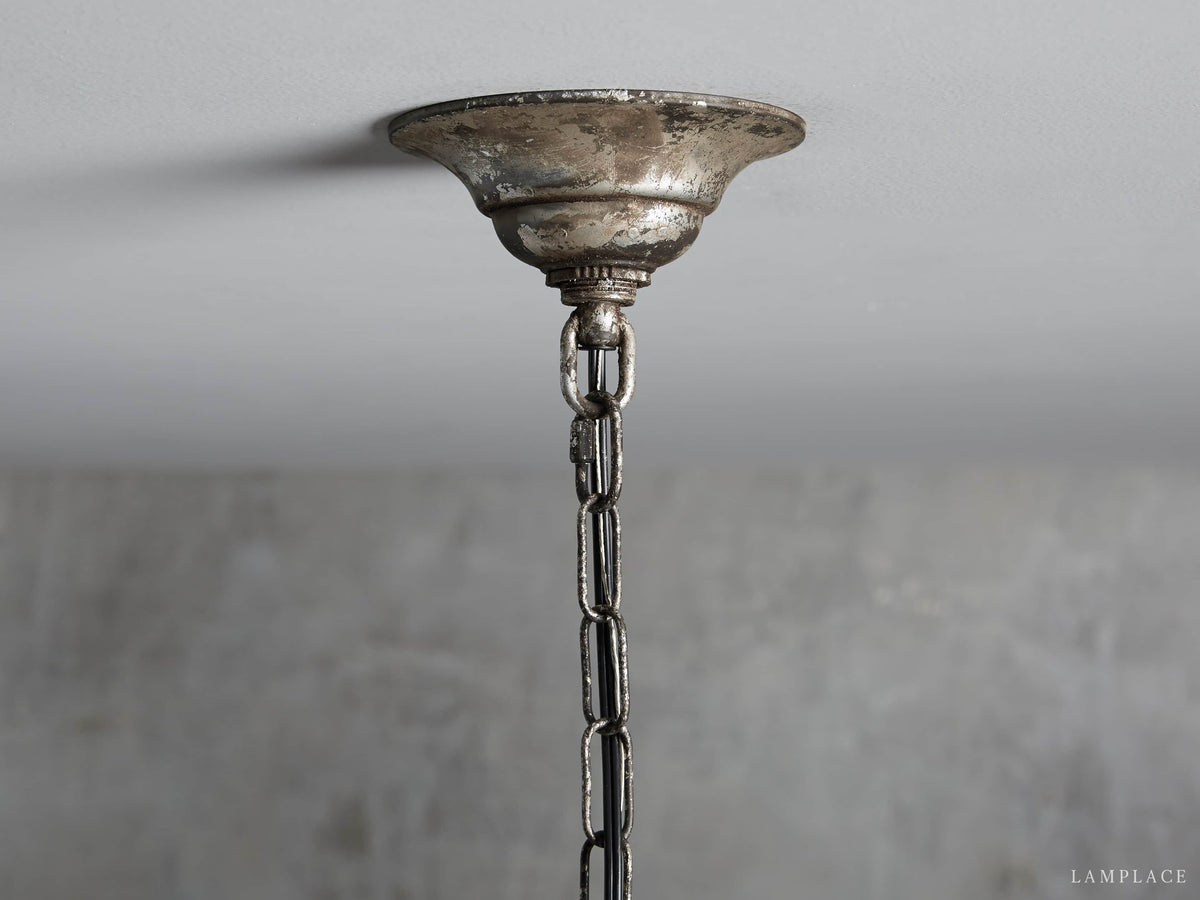 Fotini Patina Crown Round Chandelier