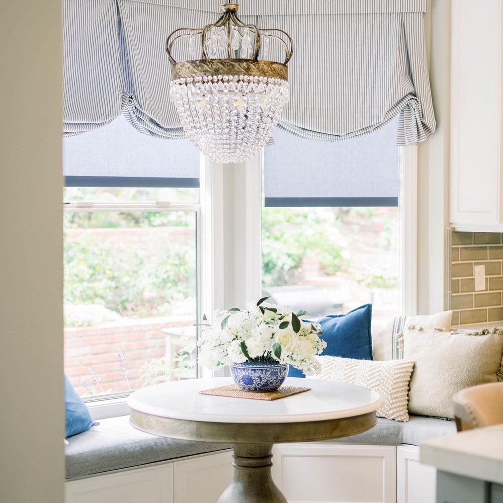 Fotini Patina Crown Round Chandelier