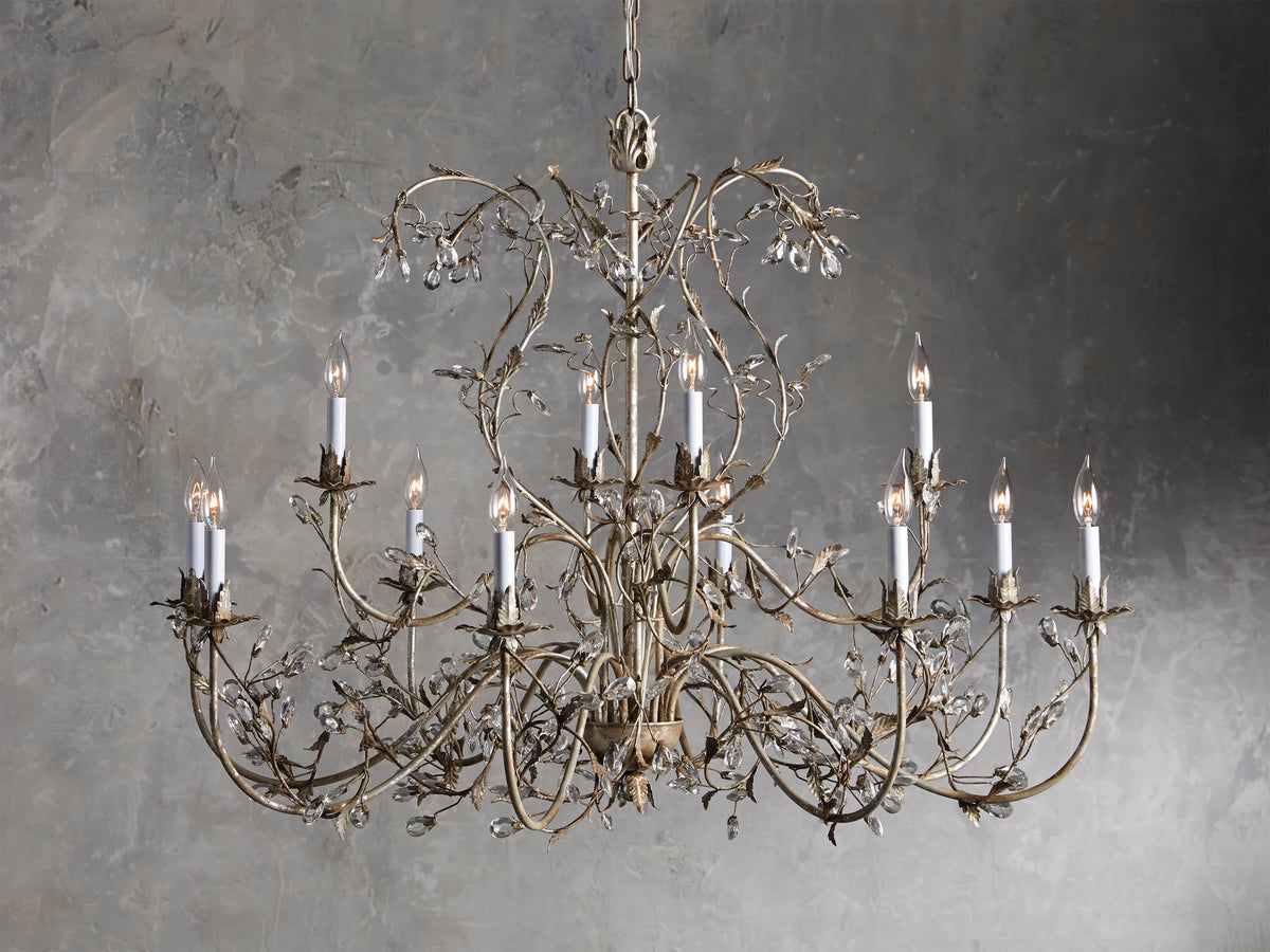 Claudette Antique Lacquer Branch Chandelier