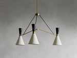 Ramsey Fabric Vintage Round Chandelier