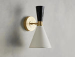 Ramsey Fabric Vintage Wall Light