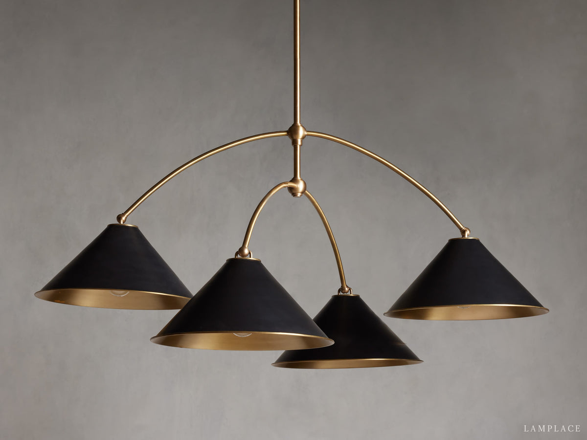 Arno Classic Minimalist Round Chandelier