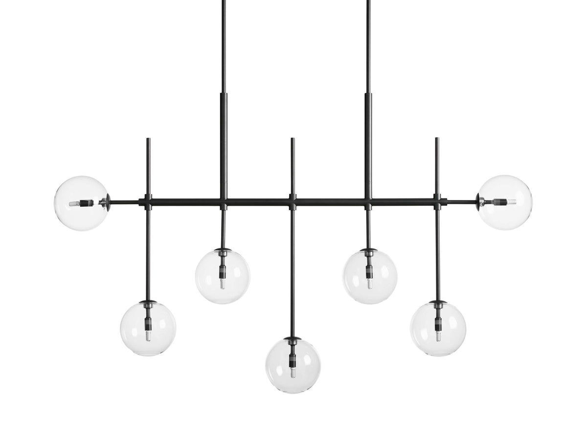 Roscoe Handblown Globe Linear Chandelier