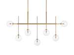 Roscoe Handblown Globe Linear Chandelier