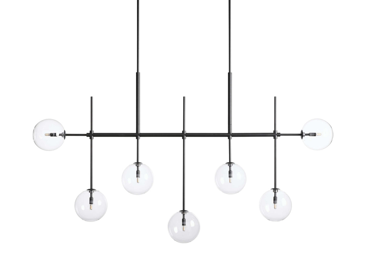 Roscoe Handblown Globe Linear Chandelier