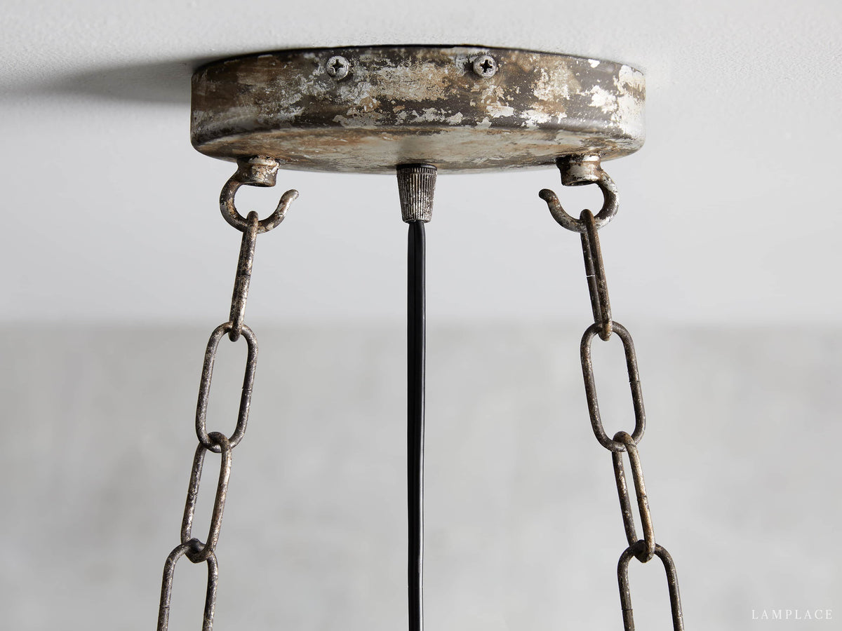 La Cage Astral Forge Rectangular Chandelier