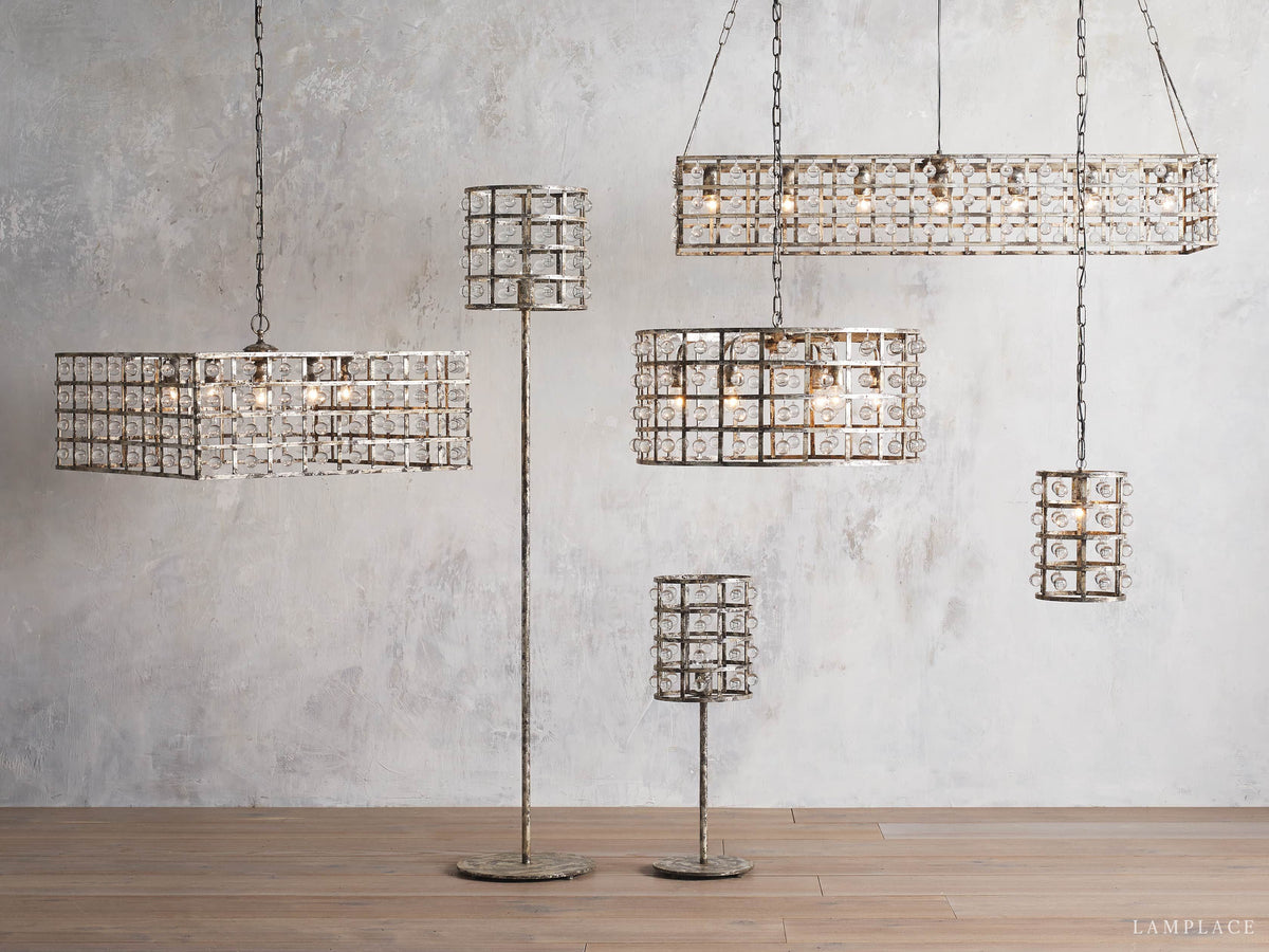La Cage Astral Forge Round Chandelier