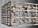 La Cage Astral Forge Rectangular Chandelier