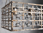 La Cage Astral Forge Rectangular Chandelier