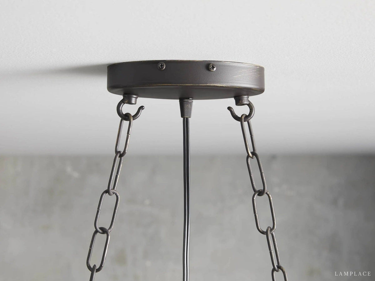 La Cage Astral Forge Rectangular Chandelier