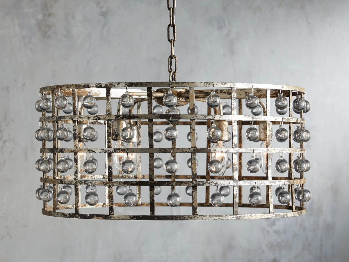 La Cage Astral Forge Round Chandelier