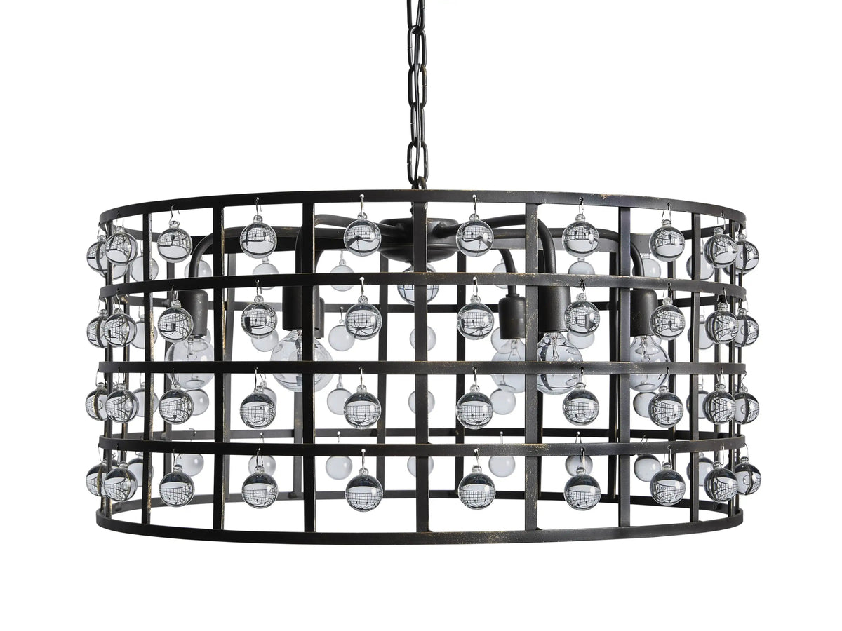 La Cage Astral Forge Round Chandelier