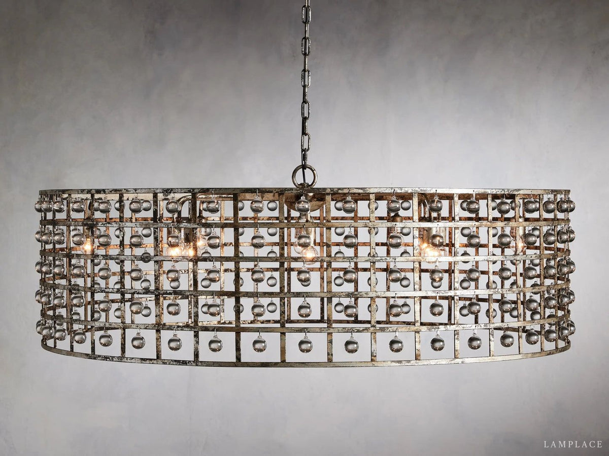 La Cage Astral Forge Round Chandelier