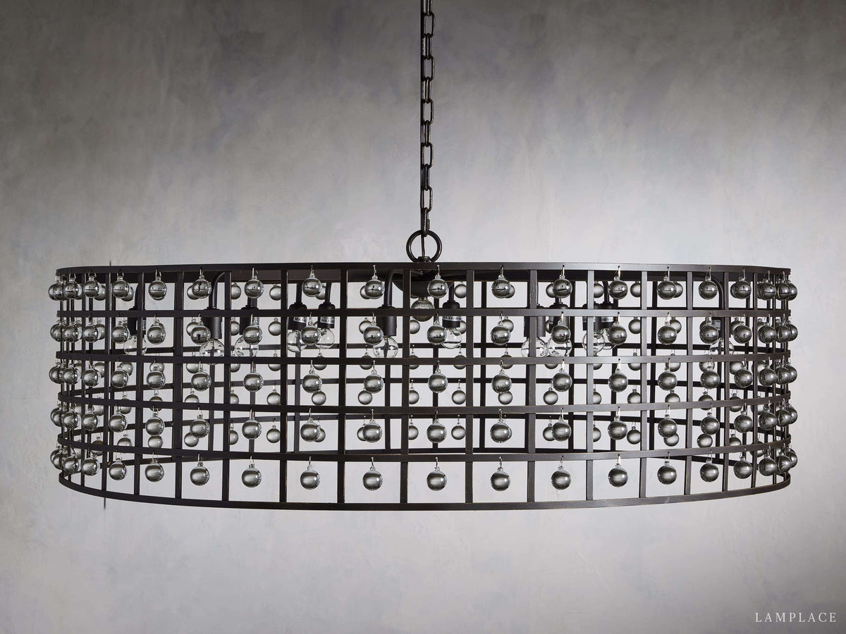 La Cage Astral Forge Round Chandelier