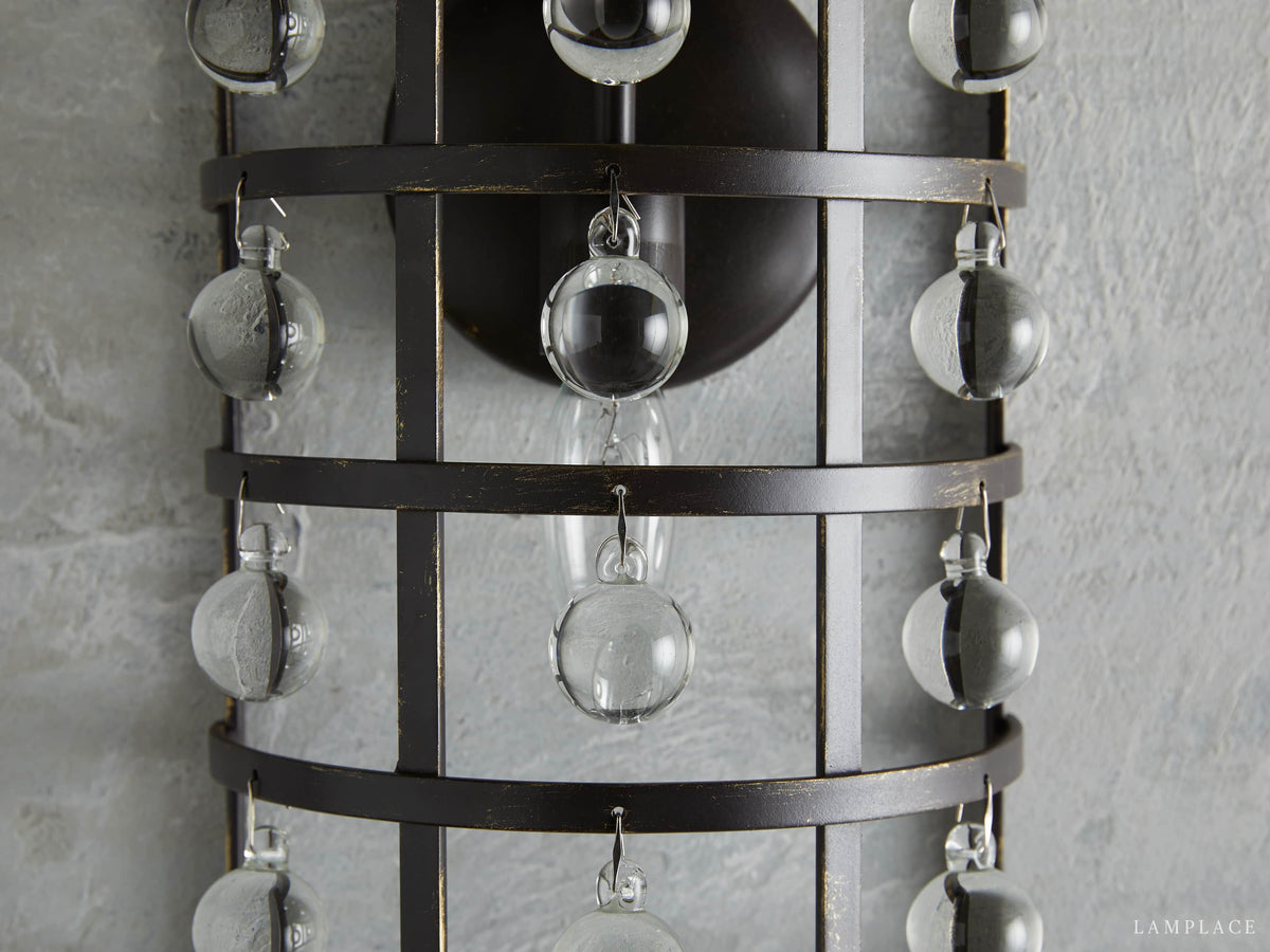 La Cage Astral Forge Wall Sconce