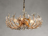 Adela Floral Crystal Round Chandelier