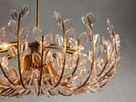 Adela Floral Crystal Round Chandelier
