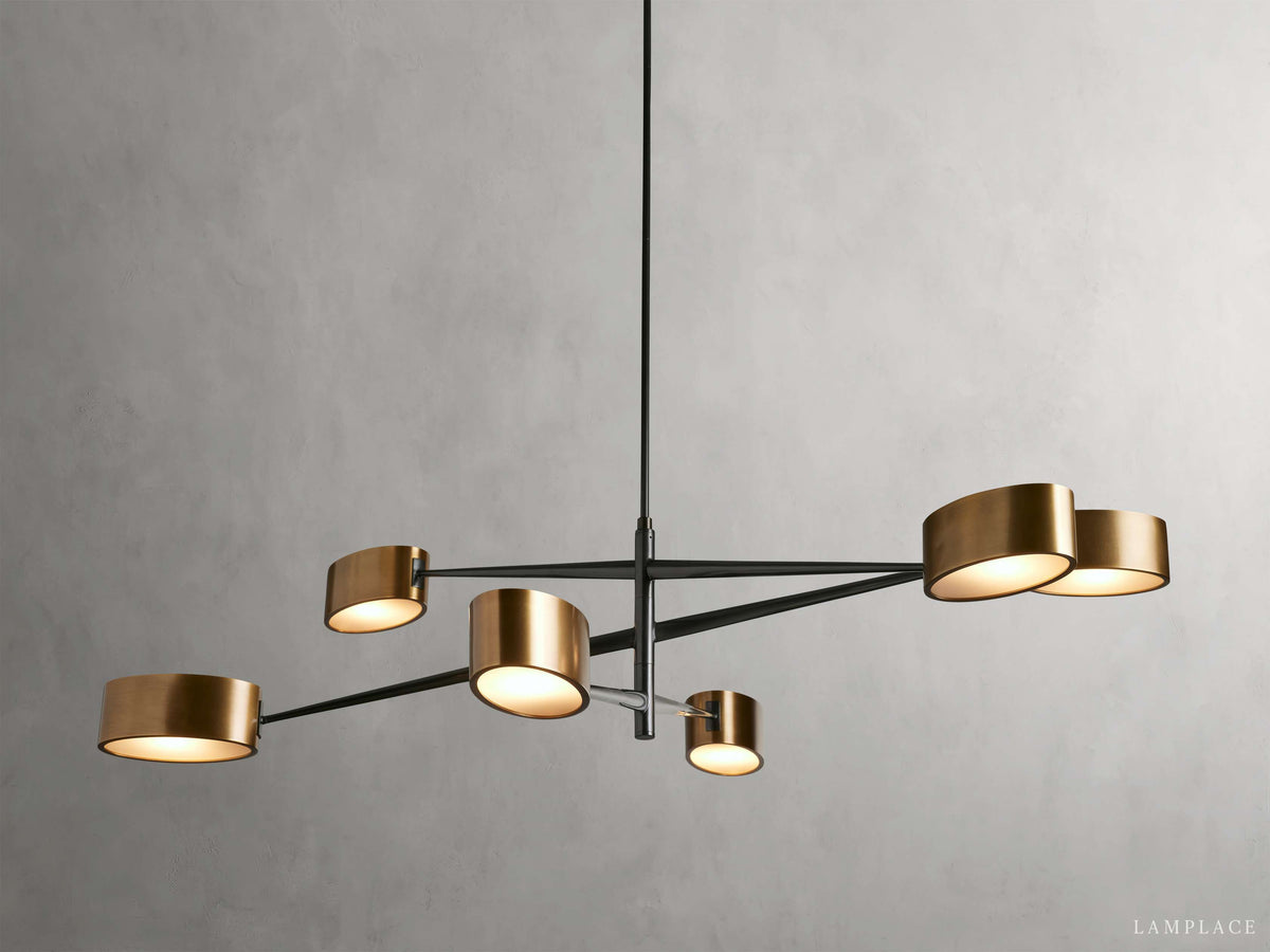 Etoile Satellite Glow Array Chandelier