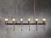 Dyer Simple Glam Linear Chandelier