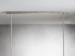 Cameron Layered Selenite Rectangular Chandelier