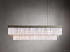 Cameron Layered Selenite Rectangular Chandelier