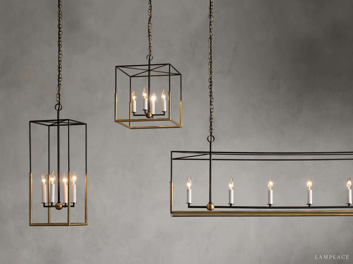 Holt Minimal Frame Linear Chandelier