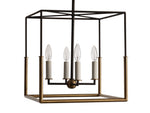 Holt Minimal Frame Square Pendant Light