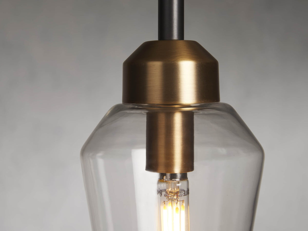 Arrow Minimal Focal Pendant Light