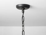 Garnet Hand Forged Cage Chandelier