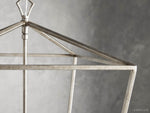 Garnet Hand Forged Cage Chandelier