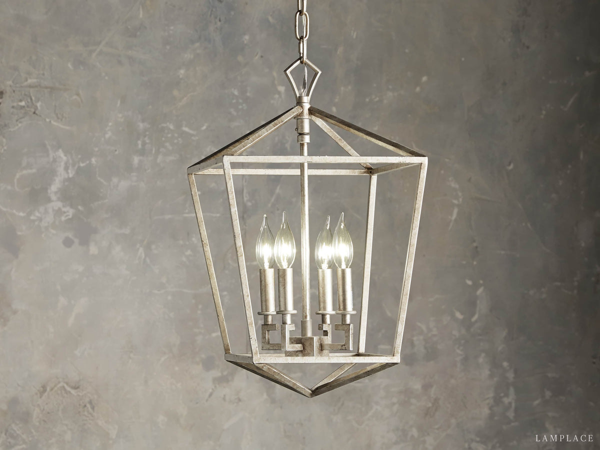 Garnet Hand Forged Pendant Light