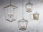 Garnet Hand Forged Pendant Light