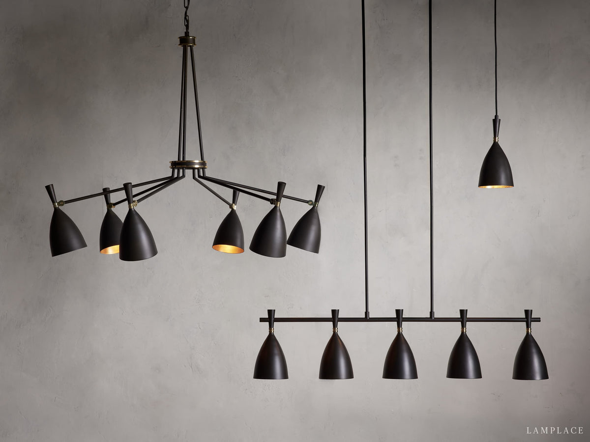 Jacarra Primordial Glow Linear Chandelier