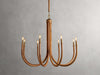 Ravda Woven Rattan Round Chandelier