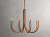 Ravda Woven Rattan Round Chandelier