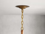 Ravda Woven Rattan Round Chandelier