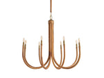 Ravda Woven Rattan Round Chandelier