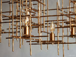 Fritz Handcrafted Vintage Linear Chandelier