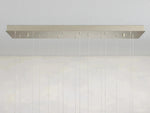 Gianna Selenite Cascade Rectangular Chandelier