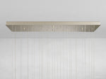 Gianna Selenite Cascade Rectangular Chandelier